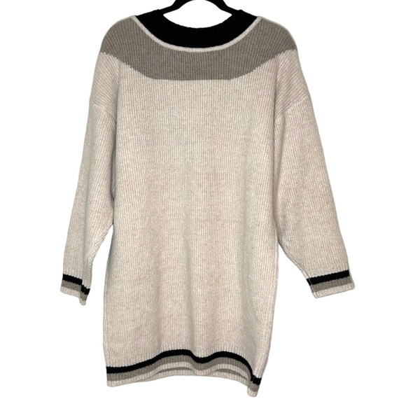 SMASH + Tess Wren Dress- Birch Combo Sweater Dress - Picture 8 of 13